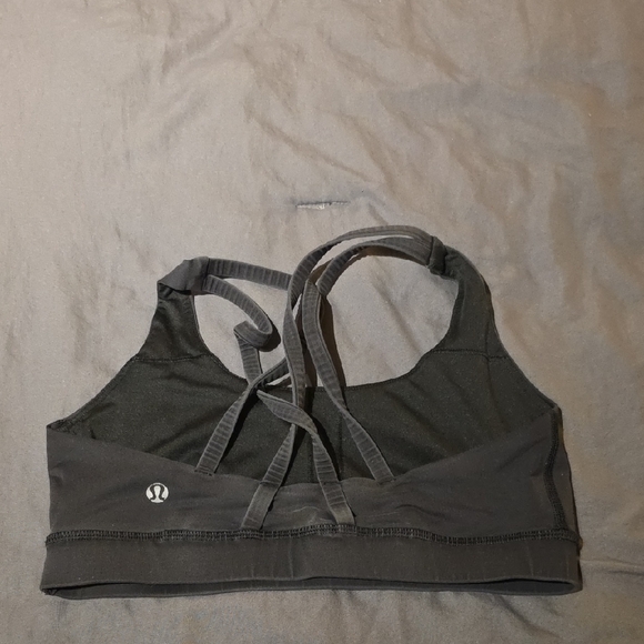 lululemon athletica Other - lululemon athletica Charcoal Sports Bra